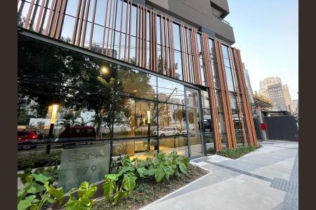 Fachada do Condomínio de kitnet/studio para alugar com 1 quarto, 25m² em Perdizes, São Paulo