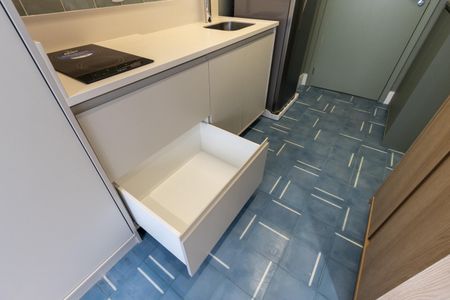 Studio para alugar com 25m², 1 quarto e sem vagaCozinha