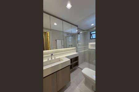 Banheiro de apartamento para alugar com 1 quarto, 46m² em Itaim Bibi, São Paulo