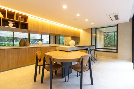 Studio à venda com 28m², 1 quarto e sem vagaÁrea comum - Salão de festas