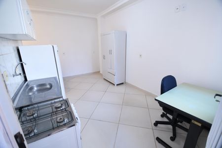 Cozinha de kitnet/studio para alugar com 1 quarto, 33m² em Cidade Universitária, Campinas
