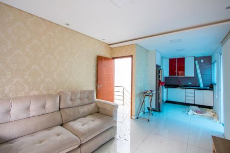 Sala de casa à venda com 3 quartos, 167m² em Campestre, Santo André