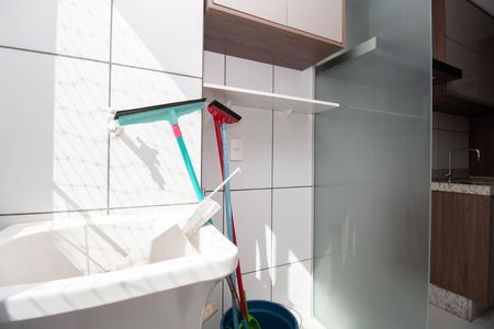 Apartamento para alugar com 75m², 2 quartos e 1 vagaCozinha e Área de Serviço