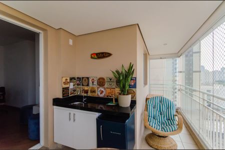 Varanda de apartamento à venda com 2 quartos, 60m² em Vila Dom Pedro I, São Paulo