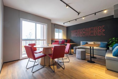Studio à venda com 31m², 1 quarto e sem vaga Studio à venda com 31m², 1 quarto e sem vagaCoworking