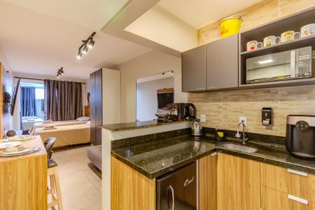 Studio à venda com 36m², 1 quarto e sem vagaCozinha