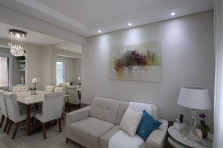 Sala de casa de condomínio à venda com 3 quartos, 120m² em Fátima, Canoas