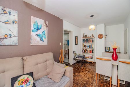 Sala de apartamento à venda com 2 quartos, 52m² em Jardim do Salso, Porto Alegre