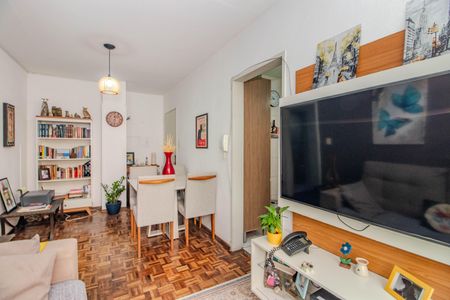 Sala de apartamento à venda com 2 quartos, 52m² em Jardim do Salso, Porto Alegre