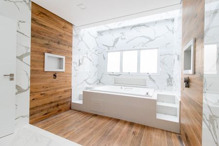 Casa para alugar com 400m², 4 quartos e 8 vagasBanheiro da Suíte 1