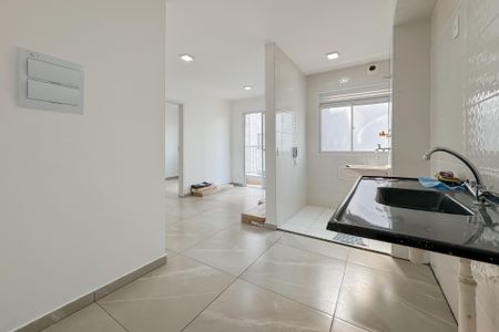 Apartamento para alugar com 37m², 2 quartos e 1 vagaCozinha e Área de Serviço