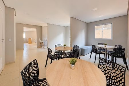 Apartamento para alugar com 37m², 2 quartos e 1 vagaÁrea comum - Salão de festas