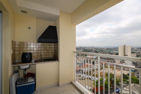 Varanda Gourmet de apartamento à venda com 2 quartos, 70m² em Fundação, São Caetano do Sul