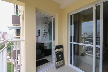 Varanda Gourmet de apartamento à venda com 2 quartos, 70m² em Fundação, São Caetano do Sul