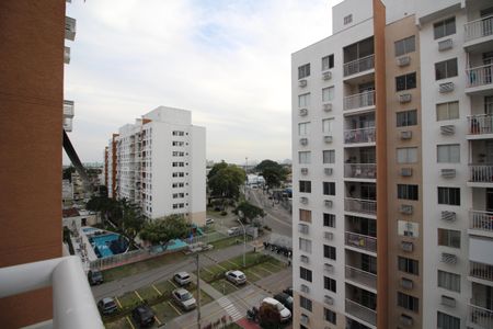 Sala - Vista de apartamento à venda com 2 quartos, 50m² em Anil, Rio de Janeiro