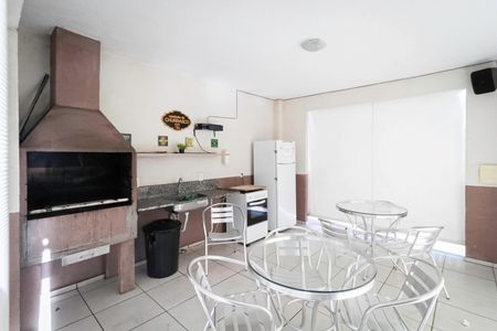 Área comum - Churrasqueira de apartamento para alugar com 2 quartos, 45m² em Pedra Azul, Contagem
