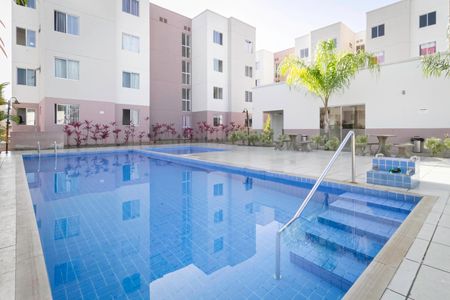 Área comum - Piscina de apartamento para alugar com 2 quartos, 45m² em Pedra Azul, Contagem