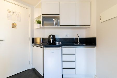 Studio para alugar com 34m², 1 quarto e sem vaga Studio para alugar com 34m², 1 quarto e sem vagaCozinha