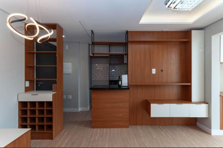 Apartamento à venda com 50m², 1 quarto e 1 vagaCozinha Americana