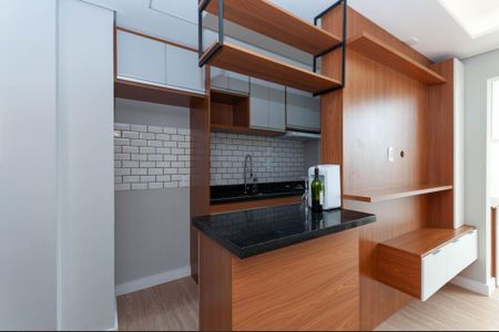 Apartamento à venda com 50m², 1 quarto e 1 vagaCozinha Americana