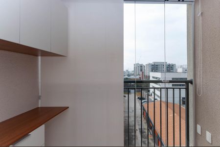 Varanda  de apartamento à venda com 1 quarto, 50m² em Parque Residencial da Lapa, São Paulo
