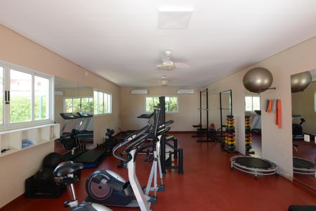 Casa para alugar com 140m², 2 quartos e 4 vagas Casa para alugar com 140m², 2 quartos e 4 vagasÁrea comum - Academia