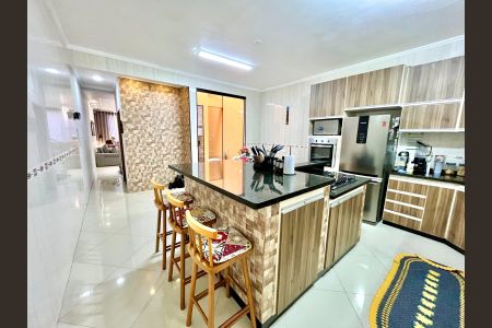 Cozinha de casa à venda com 3 quartos, 182m² em Vila Amabile Pezzolo, Santo André