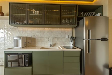 Studio para alugar com 35m², 1 quarto e sem vagaCozinha