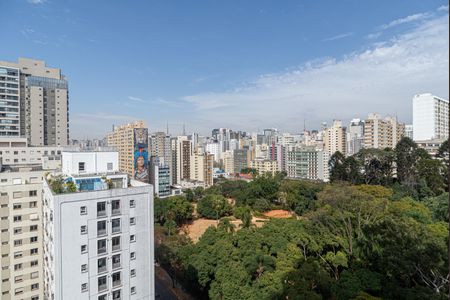 Vista da Varanda de apartamento para alugar com 1 quarto, 36m² em Consolação, São Paulo