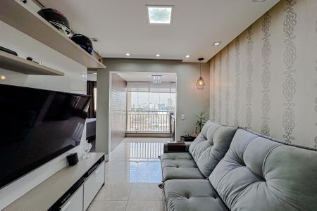 Sala de apartamento à venda com 2 quartos, 52m² em Vila Bertioga, São Paulo