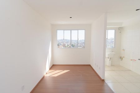 Sala de apartamento à venda com 2 quartos, 46m² em Novo Riacho, Contagem