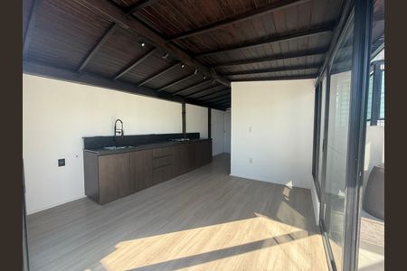 Varanda gourmet de apartamento à venda com 1 quarto, 94m² em Lourdes, Belo Horizonte