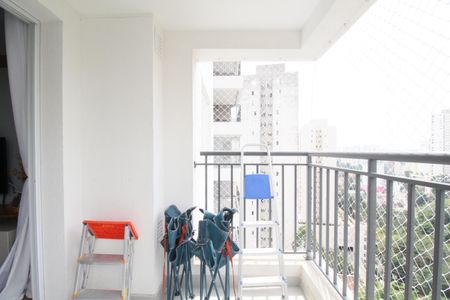 Varanda da Sala de apartamento para alugar com 2 quartos, 73m² em Vila Suzana, São Paulo
