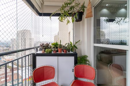 Varanda de apartamento à venda com 2 quartos, 53m² em Barra Funda, São Paulo