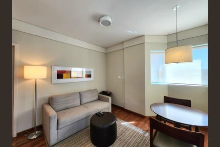 Sala de apartamento à venda com 1 quarto, 44m² em Vila Olímpia, São Paulo