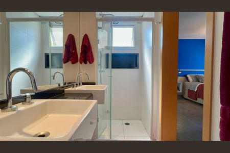 Apartamento à venda com 60m², 1 quarto e 2 vagasBanheiro da Suíte