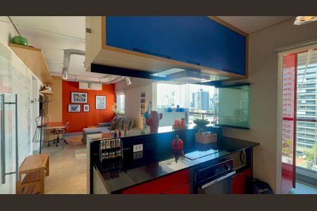 Apartamento à venda com 60m², 1 quarto e 2 vagasSala/Cozinha