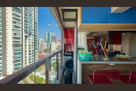 Apartamento à venda com 60m², 1 quarto e 2 vagasVaranda