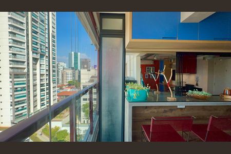 Apartamento à venda com 60m², 1 quarto e 2 vagasVaranda