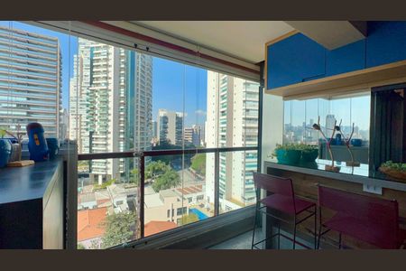 Apartamento à venda com 60m², 1 quarto e 2 vagasVaranda