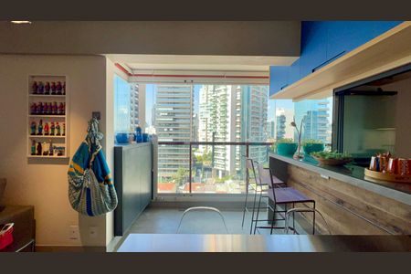 Apartamento à venda com 60m², 1 quarto e 2 vagasVaranda
