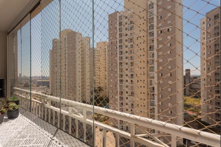 Sacada da Sala de apartamento para alugar com 3 quartos, 109m² em Vila Progresso, Campinas