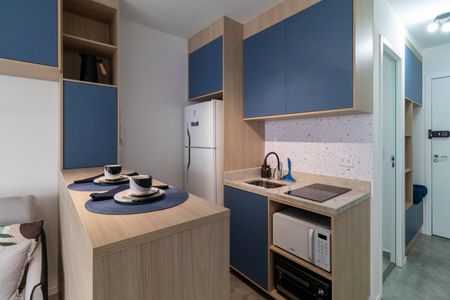 Studio para alugar com 26m², 1 quarto e sem vagaCozinha