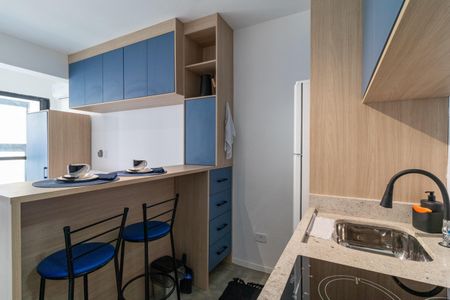 Studio para alugar com 26m², 1 quarto e sem vagaCozinha