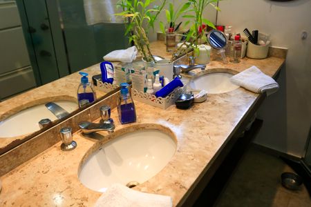 Apartamento para alugar com 180m², 3 quartos e 3 vagasBanheiro da Suíte 3