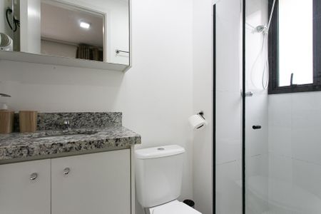 Studio para alugar com 45m², 1 quarto e sem vagaBanheiro