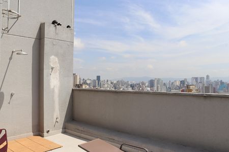 Studio para alugar com 39m², 1 quarto e sem vagaTerraço e Ducha
