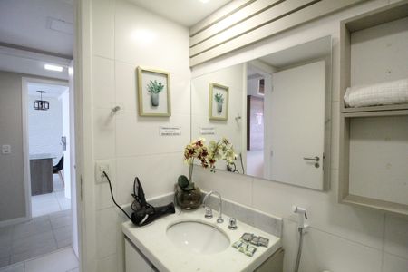 Apartamento para alugar com 69m², 2 quartos e 2 vagasBanheiro da suíte 2