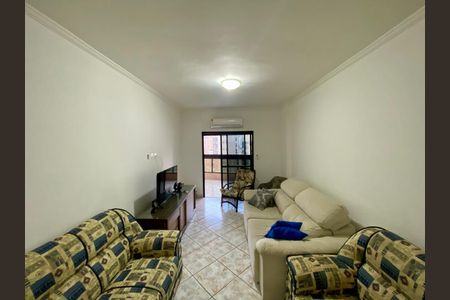 Sala de apartamento para alugar com 3 quartos, 147m² em Guilhermina, Praia Grande