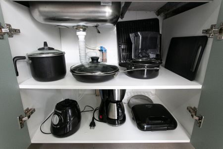 Studio para alugar com 47m², 1 quarto e sem vagaCozinha